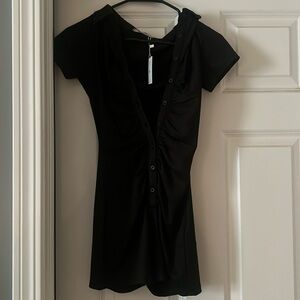 Xs Adika romper in black.